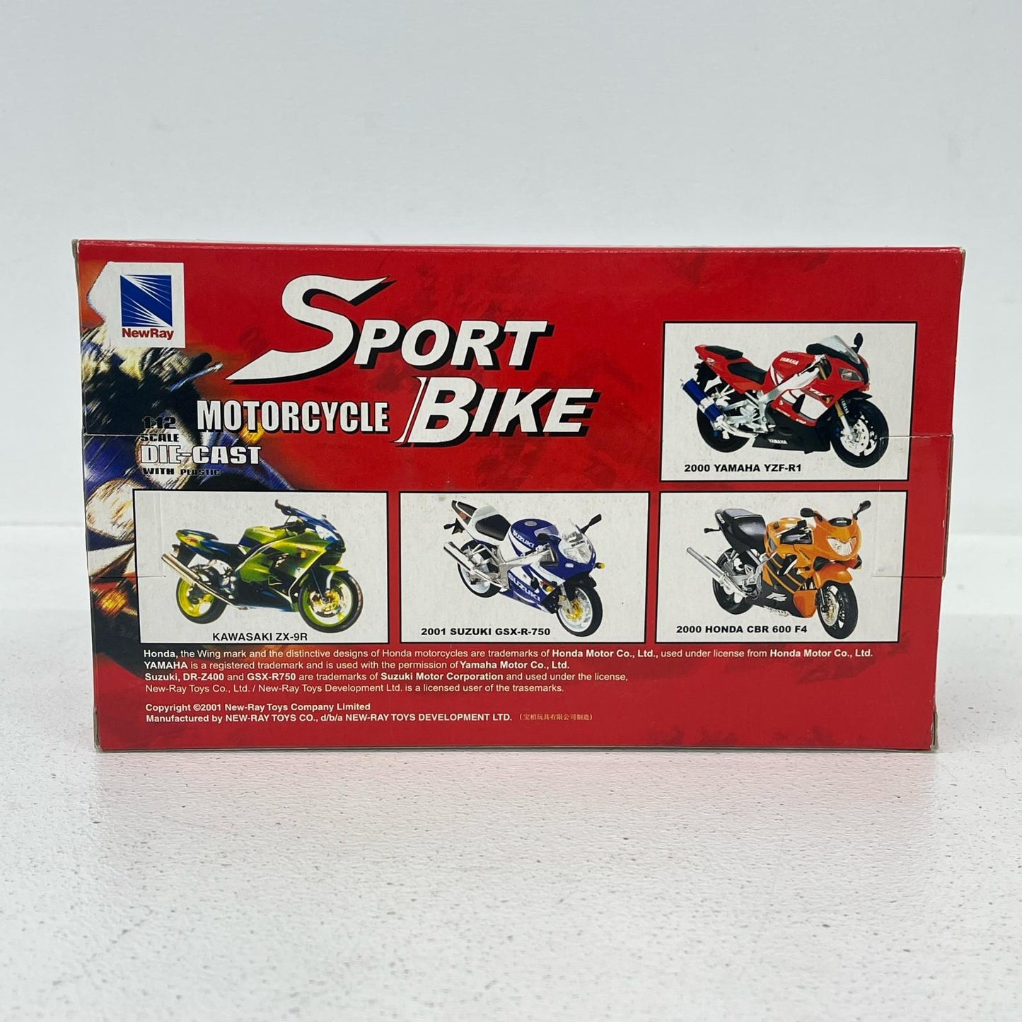 おもちゃ・玩具 1/12 YAMAHA ヤマハ YZF-R1 New-Ray Toys YAMAHA YZF-R1【加古川物流】