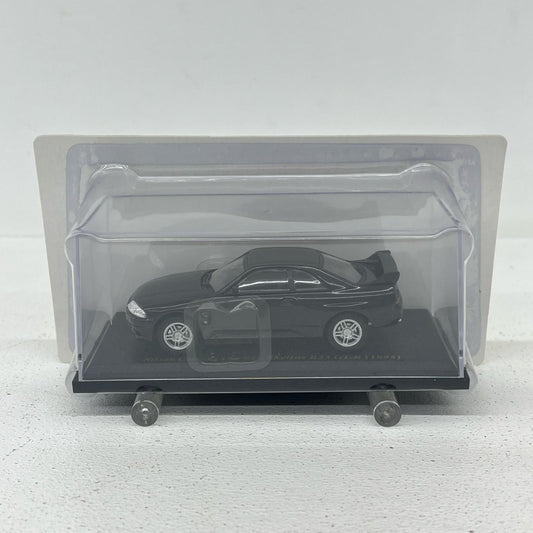 おもちゃ・玩具 [単品] 1/43 Nissan Skyline R33 GT-R 1995(ブラック) 「日産名車コレクション全国版 VOL.18」 同梱品 Nissan Skyline R33 GT-R 1995 18【加古川物流】