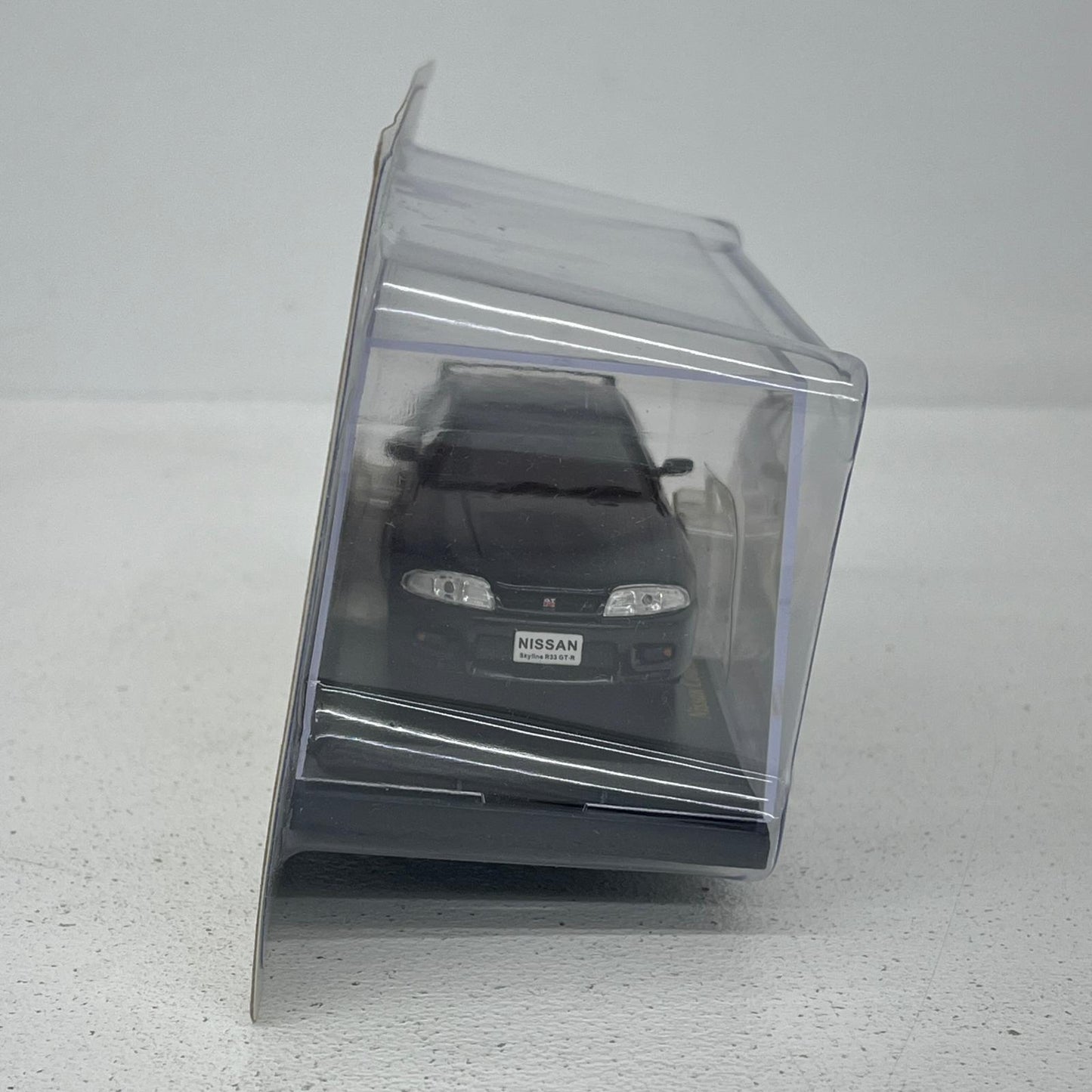 おもちゃ・玩具 [単品] 1/43 Nissan Skyline R33 GT-R 1995(ブラック) 「日産名車コレクション全国版 VOL.18」 同梱品 Nissan Skyline R33 GT-R 1995 18【加古川物流】
