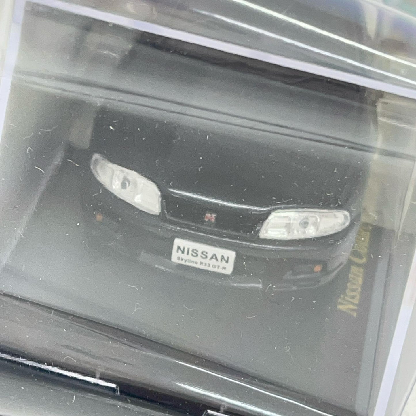 おもちゃ・玩具 [単品] 1/43 Nissan Skyline R33 GT-R 1995(ブラック) 「日産名車コレクション全国版 VOL.18」 同梱品 Nissan Skyline R33 GT-R 1995 18【加古川物流】