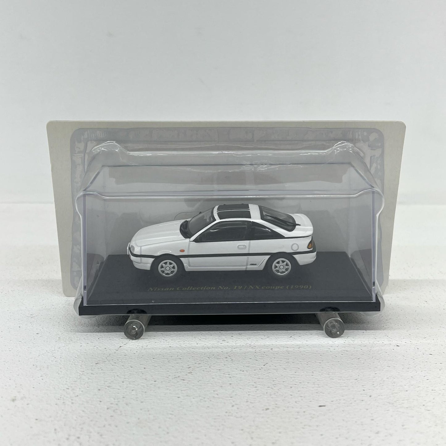 おもちゃ・玩具 [単品] 1/43 NX coupe 1990(ホワイト) 「日産名車コレクション全国版 19」 同梱品 NX coupe 1990 19【加古川物流】