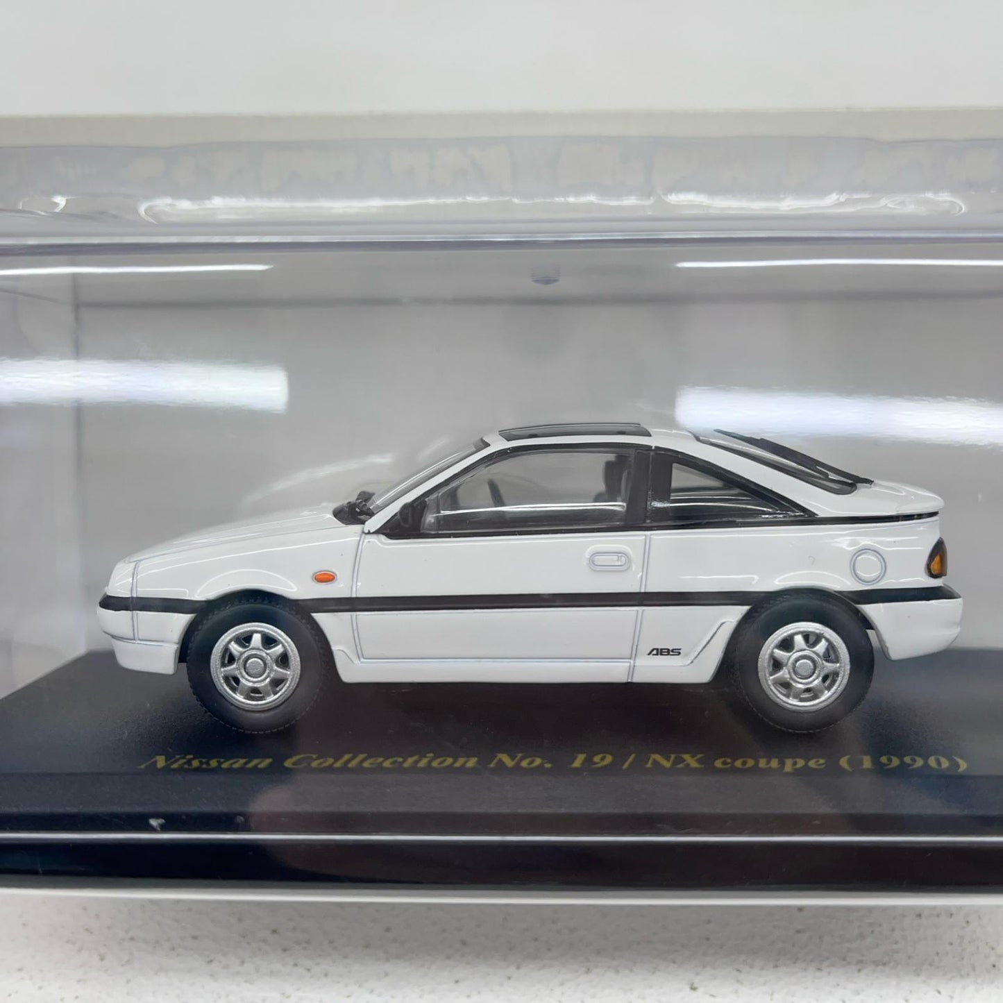 おもちゃ・玩具 [単品] 1/43 NX coupe 1990(ホワイト) 「日産名車コレクション全国版 19」 同梱品 NX coupe 1990 19【加古川物流】