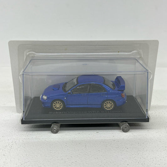 おもちゃ・玩具 [単品] 1/43 Subaru Impreza WRX STi 2004(ブルー) 「隔週刊国産名車コレクション全国版 97」 同梱品 Subaru Impreza WRX STi 2004 97【加古川物流】