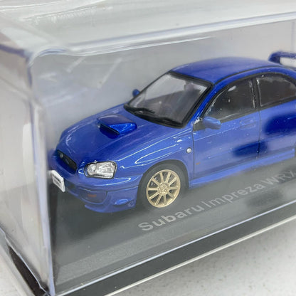 おもちゃ・玩具 [単品] 1/43 Subaru Impreza WRX STi 2004(ブルー) 「隔週刊国産名車コレクション全国版 97」 同梱品 Subaru Impreza WRX STi 2004 97【加古川物流】