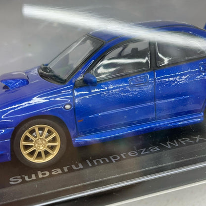 おもちゃ・玩具 [単品] 1/43 Subaru Impreza WRX STi 2004(ブルー) 「隔週刊国産名車コレクション全国版 97」 同梱品 Subaru Impreza WRX STi 2004 97【加古川物流】