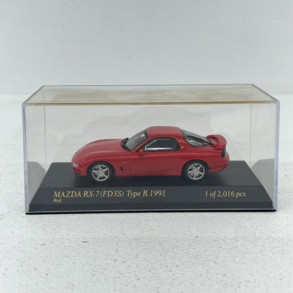 おもちゃ・玩具 1/43 マツダ RX-7 タイプR FD3S 1991(レッド) 「ハウザックシリーズ」 [K03701R] マツダ RX-7 タイプR FD3S 1991 ハウザックシリーズ【加古川物流】