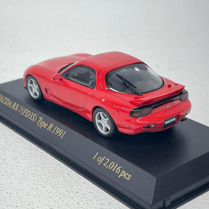 おもちゃ・玩具 1/43 マツダ RX-7 タイプR FD3S 1991(レッド) 「ハウザックシリーズ」 [K03701R] マツダ RX-7 タイプR FD3S 1991 ハウザックシリーズ【加古川物流】