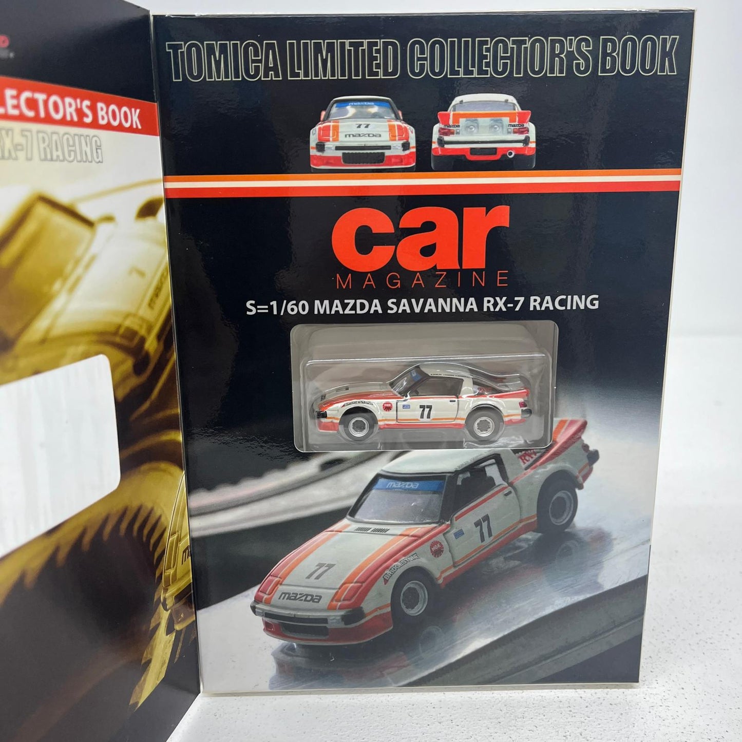 おもちゃ・玩具 特注トミカリミテッド トミカ・コレクターブック No.5 マツダ サバンナRX-7レーシング カー・マガジン エディション マツダ サバンナRX-7レーシング 特注トミカリミテッド【加古川物流】