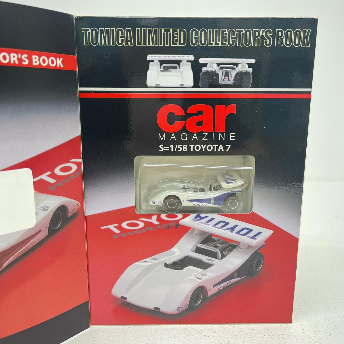 おもちゃ・玩具 特注トミカリミテッド トミカ・コレクターブック No.11 トヨタ7 カー・マガジン エディション トヨタ7 特注トミカリミテッド【加古川物流】