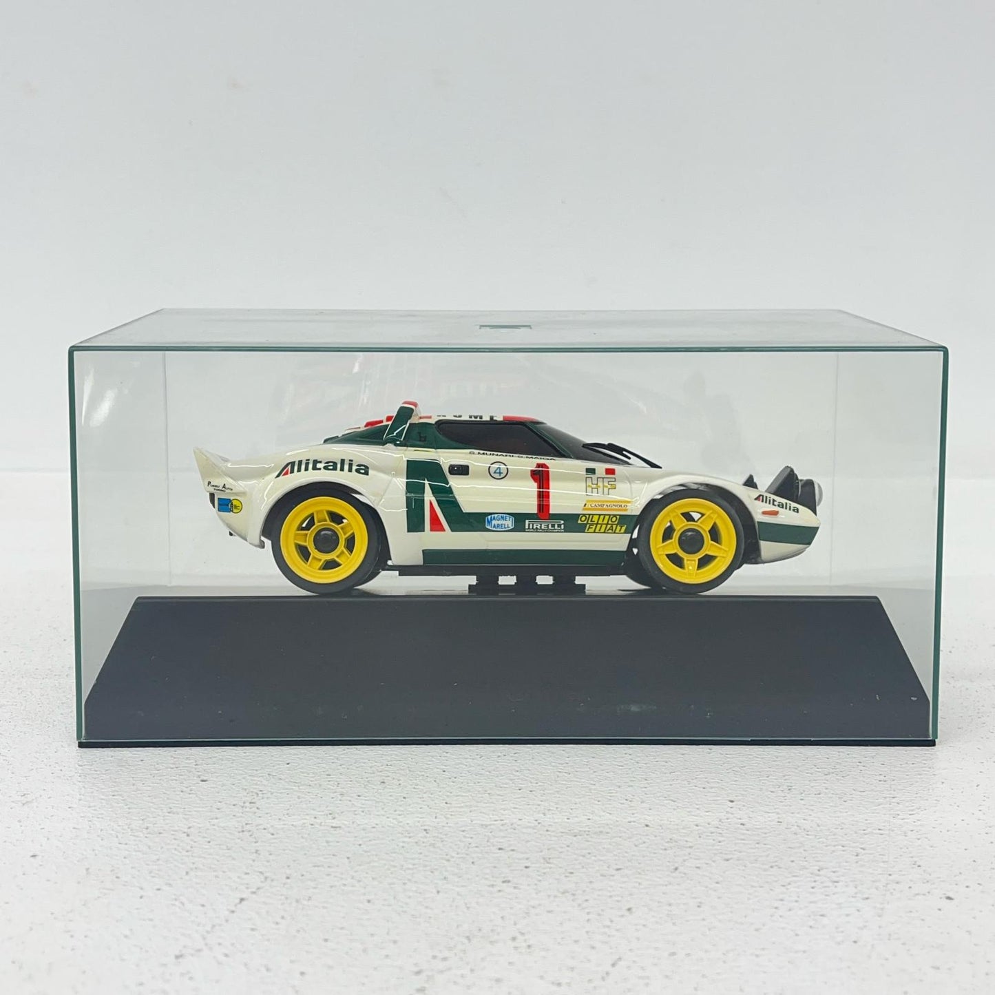 おもちゃ・玩具 1/27 LANCIA STRATOS ’77 Monte Carlo #1(ホワイト×グリーン×オレンジ) グロスコートボディ仕様 ミニッツレーサー用替えボディ 「オートスケールコレクション」 [MZG16MC] LANCIA STRATOS ’77 Monte Carlo ミニッツレーサー用替えボディ【加古川物流】