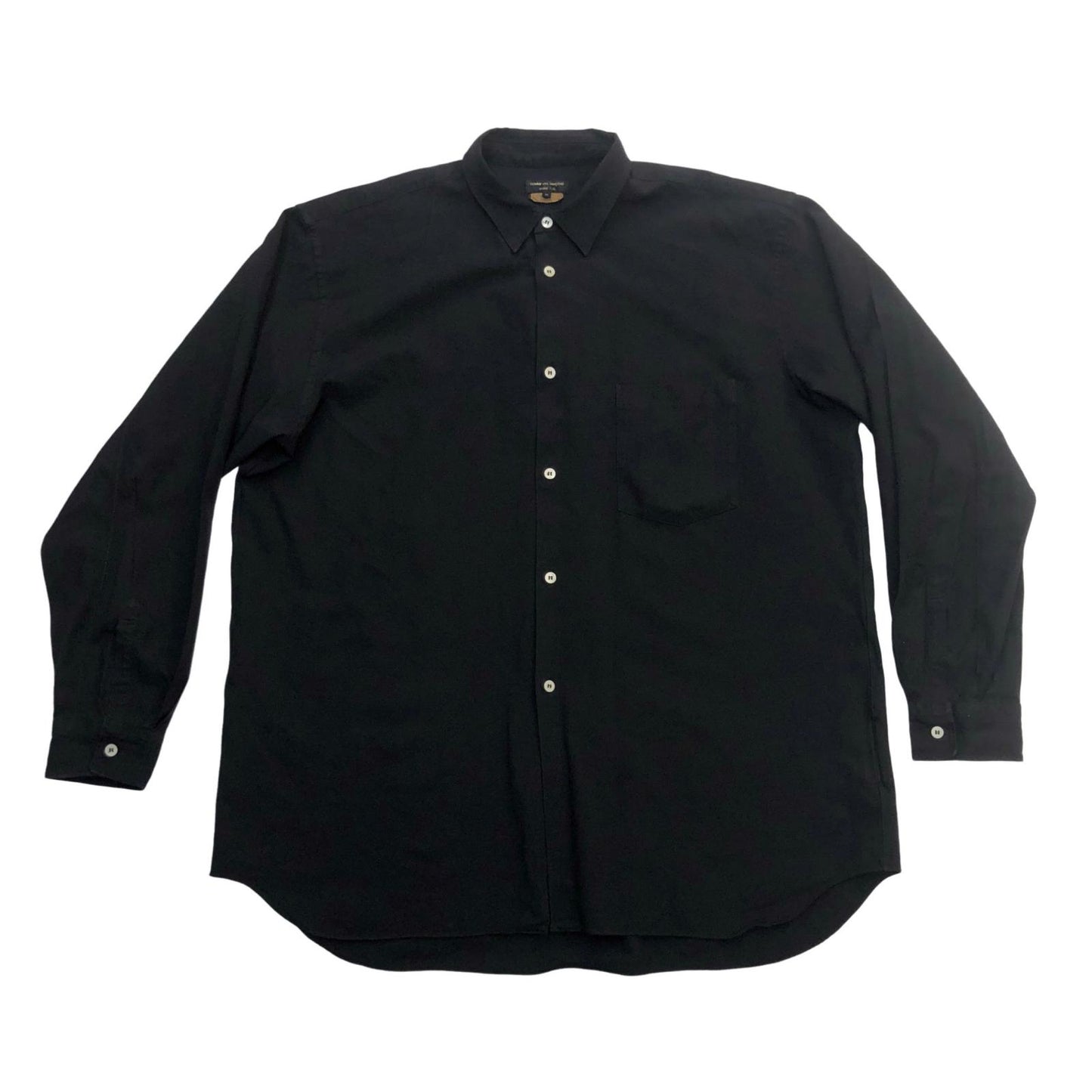 COMME des GARCONS HOMME PLUS | コムデギャルソンオムプリュス 長袖シャツ ブラック【瀬戸大橋店】