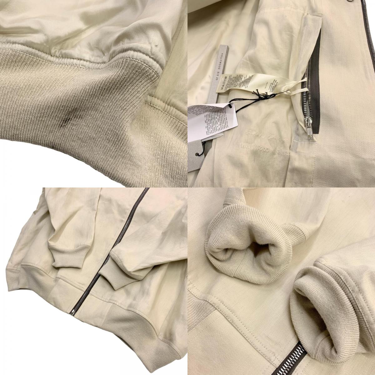 Rick Owens | リックオウエンス JUMBO FLIGHT ミリタリーコート ベージュ サイズ：54【瀬戸大橋店】