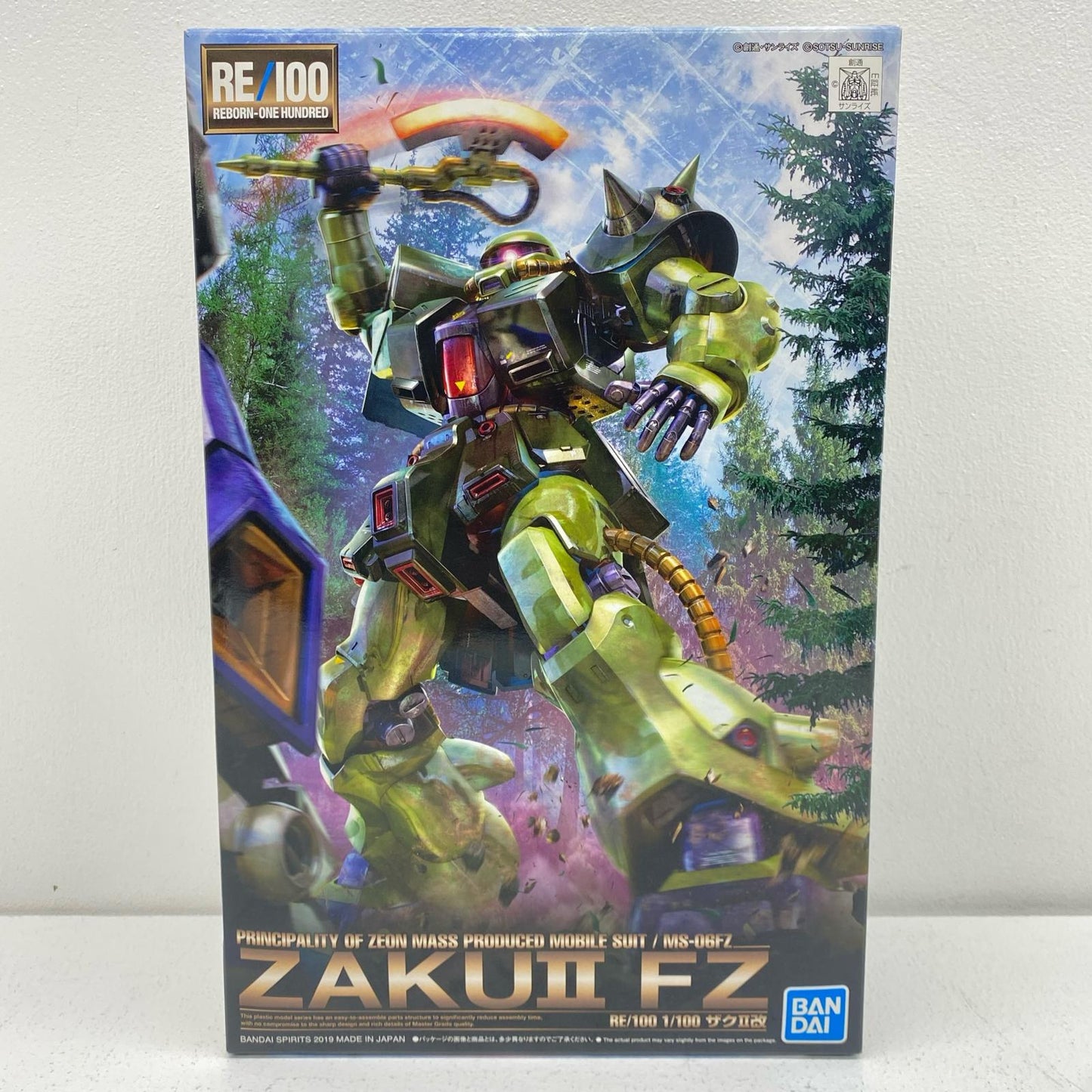 プラモデル 1/100RE/100MS-06FZザクII改「機動戦士ガンダム0080ポケットの中の戦争」 MS-06FZザクII改 RE/100【加古川物流】