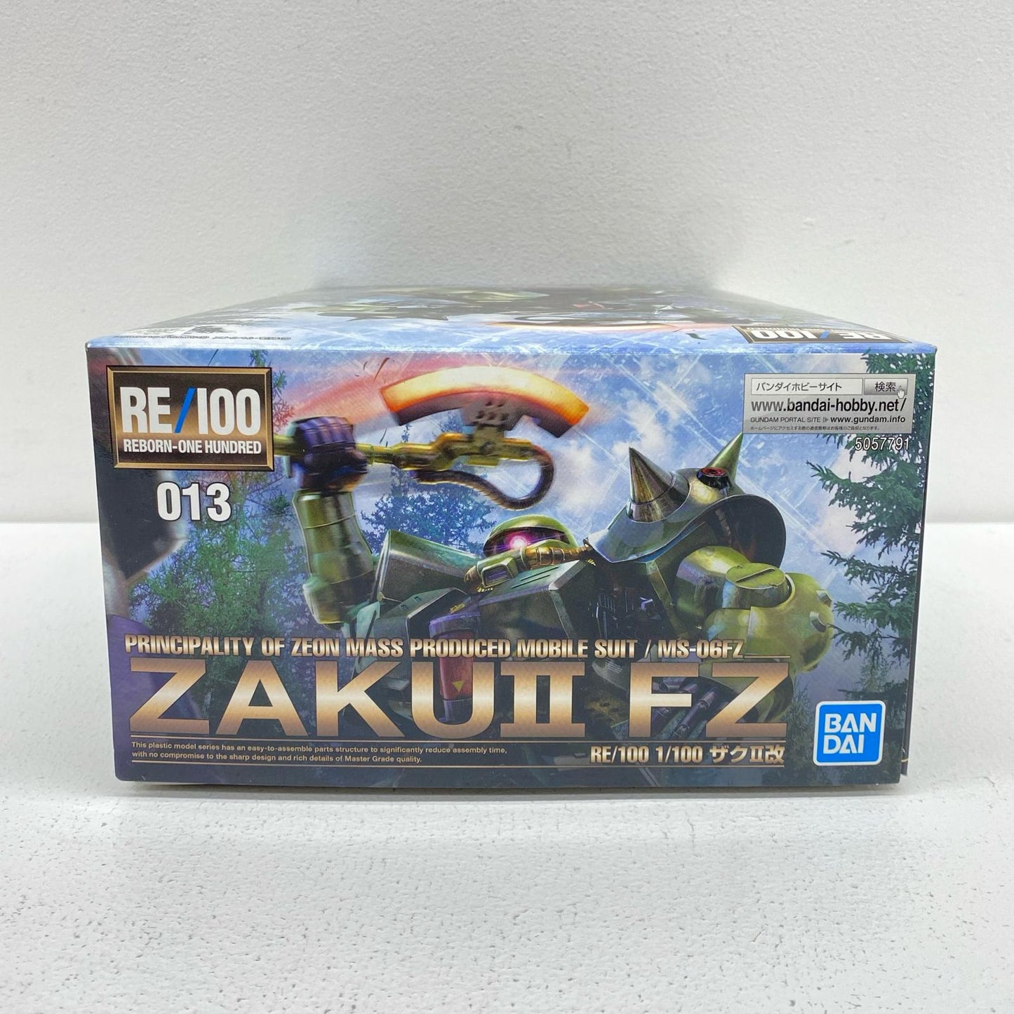 プラモデル 1/100RE/100MS-06FZザクII改「機動戦士ガンダム0080ポケットの中の戦争」 MS-06FZザクII改 RE/100【加古川物流】