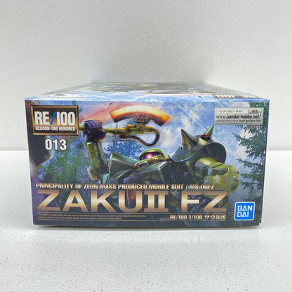 プラモデル 1/100RE/100MS-06FZザクII改「機動戦士ガンダム0080ポケットの中の戦争」 MS-06FZザクII改 RE/100【加古川物流】