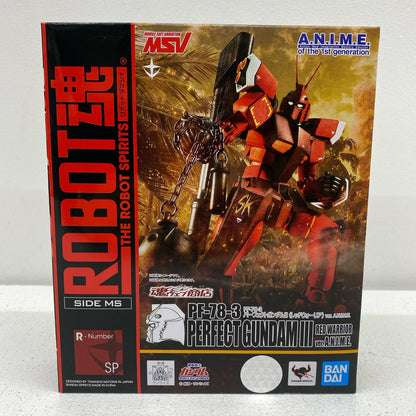 フィギュア ROBOT魂＜SIDEMS＞PF-78-3パーフェクトガンダムIII(レッドウォーリア)ver.A.N.I.M.E.「機動戦士ガンダム」魂ウェブ商店限定 PF-78-3パーフェクトガンダムIII(レッドウォーリア) ROBOT魂 ver.A.N.I.M.E. 魂ウェブ商店限定【フィギュア】【加古川物流】