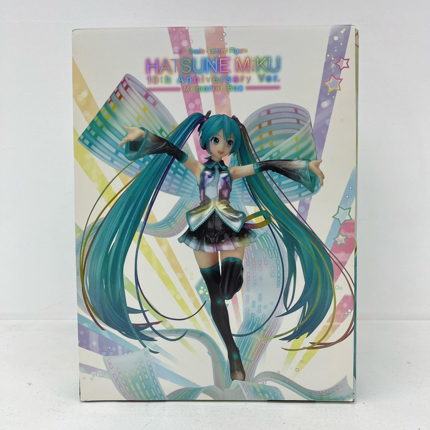 フィギュア 初音ミク10thAnniversaryVer.MemorialBox1/7ABS＆PVC製塗装済み完成品「キャラクターボーカルシリーズ01初音ミク」 初音ミク 1/7ABS&PVC製塗装済 10thAnniversaryVer.MemorialBox【フィギュア】【加古川物流】
