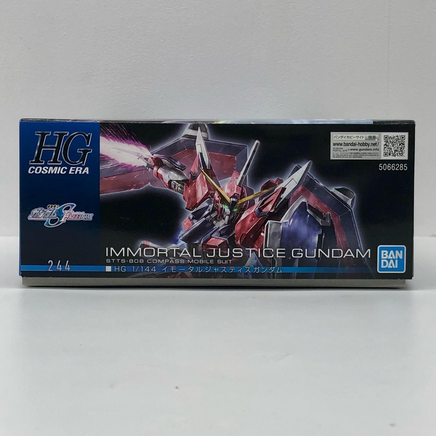 プラモデル 1/144HGイモータルジャスティスガンダム「機動戦士ガンダムSEEDFREEDOM」[5066285] イモータルジャスティスガンダム HG 5066285【加古川物流】