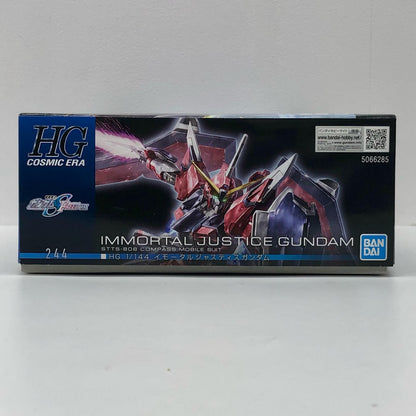 プラモデル 1/144HGイモータルジャスティスガンダム「機動戦士ガンダムSEEDFREEDOM」[5066285] イモータルジャスティスガンダム HG 5066285【加古川物流】