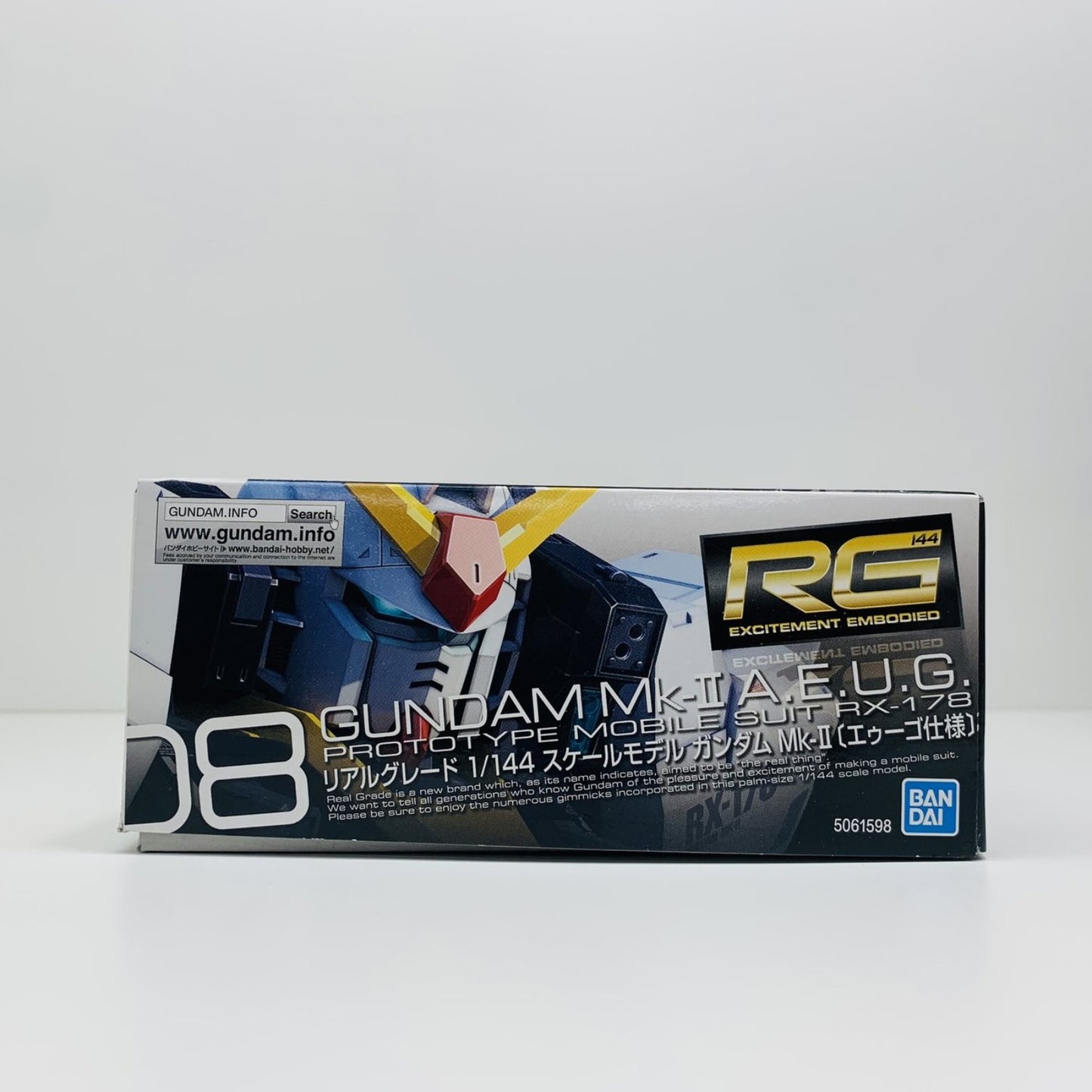 プラモデル 1/144RGRX-178ガンダムMk-II(エゥーゴ仕様)「機動戦士Zガンダム」[5061598] RX-178ガンダムMk-II エゥーゴ仕様 RG 5061598【加古川物流】