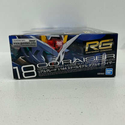 プラモデル 1/144RGGN-0000+GNR-010ダブルオーライザー「機動戦士ガンダム00(ダブルオー)」[5061603] GN-0000+GNR-010ダブルオーライザー RG 5061603【イオン広店】