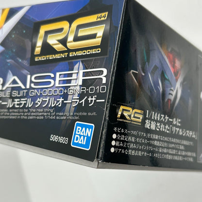 プラモデル 1/144RGGN-0000+GNR-010ダブルオーライザー「機動戦士ガンダム00(ダブルオー)」[5061603] GN-0000+GNR-010ダブルオーライザー RG 5061603【イオン広店】