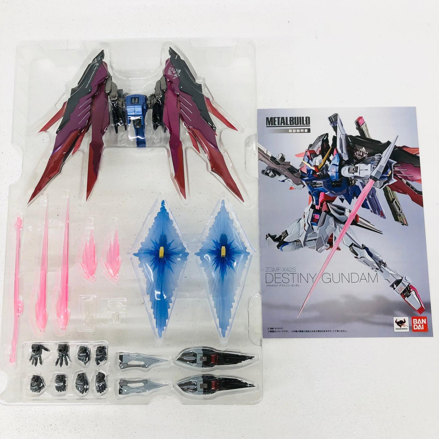 フィギュア METALBUILDZGMF-X42Sデスティニーガンダム(フルパッケージ)「機動戦士ガンダムSEEDDESTINY」魂ウェブ商店限定 ZGMF-X42Sデスティニーガンダム(フルパッケージ) METAL BUILD 魂ウェブ商店限定【フィギュア】【加古川物流】