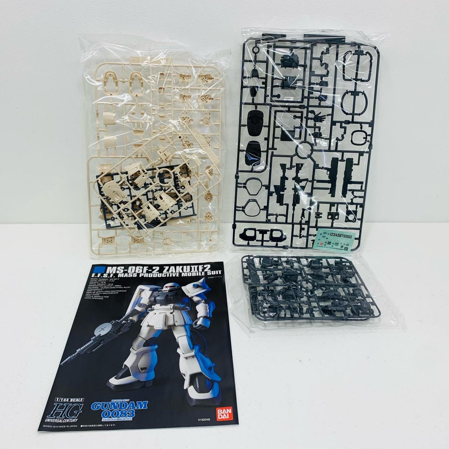 プラモデル 1/144HGUCF2ザク連邦仕様「機動戦士ガンダム0083STARDUSTMEMORY」 F2ザク連邦仕様 HG【加古川物流】