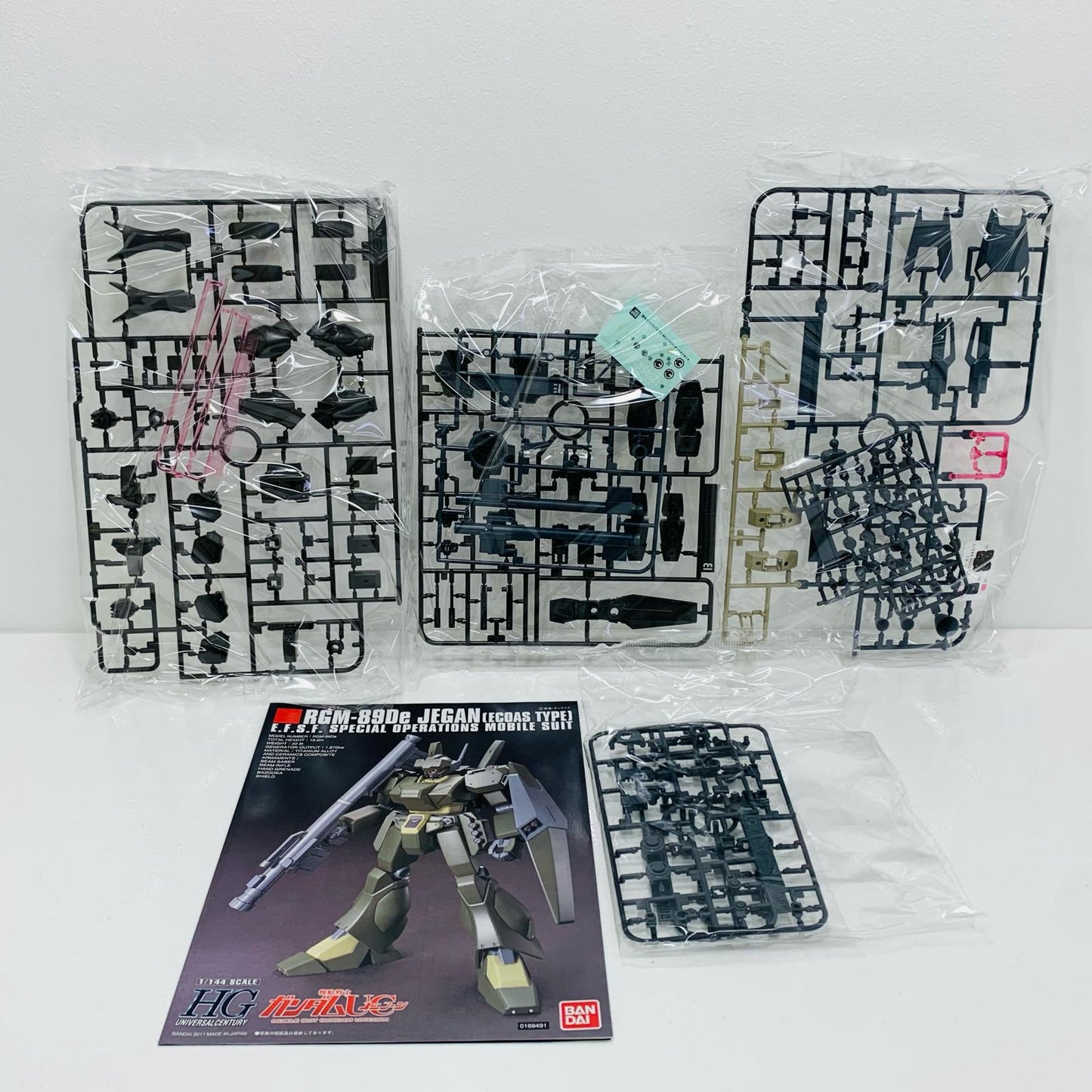 プラモデル 1/144HGUCRGM-89Deジェガン(エコーズ仕様)「機動戦士ガンダムUC」[0169491] RGM-89De ジェガン HG【加古川物流】