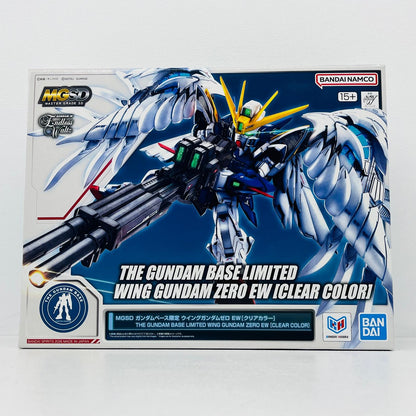 プラモデル MGSDXXXG-00W0ウイングガンダムゼロEW[クリアカラー]「新機動戦記ガンダムWEndlessWaltz」ガンダムベース限定 SDXXXG-00W0ウイングガンダムゼロEW[クリアカラー] MG ガンダムベース限定【加古川物流】