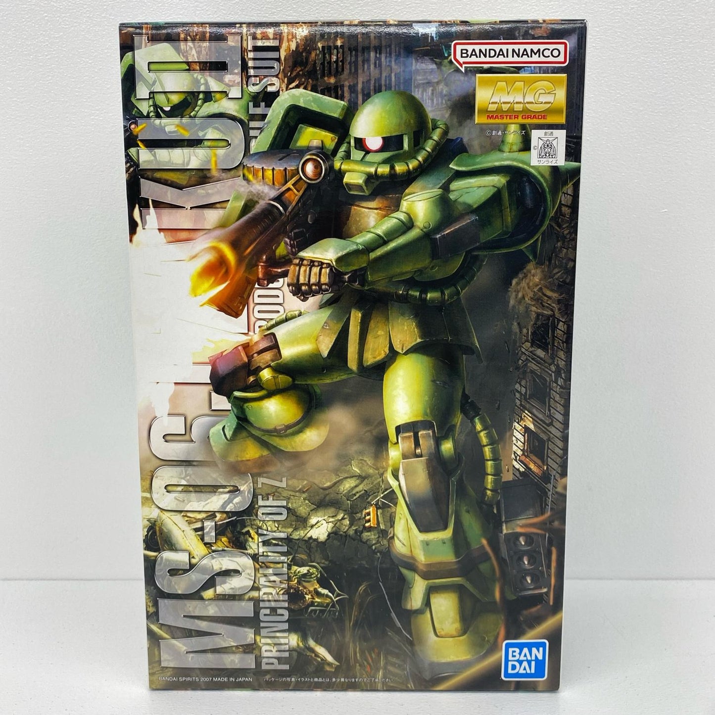 プラモデル 1/100MGMS-06JザクVer.2.0「機動戦士ガンダム」[5061580] MS-06JザクVer.2.0 MG 5061580【加古川物流】