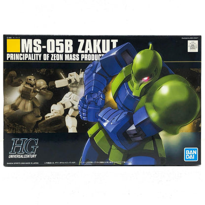 プラモデル 1/144HGUCMS-05BザクI(旧ザク)「機動戦士ガンダム」 MS-05B ザク1 (旧ザク) HG【加古川物流】