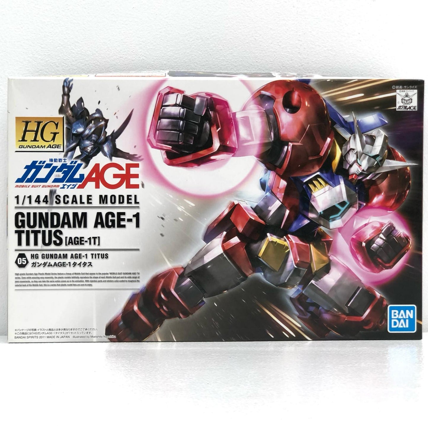プラモデル 1/144HGAGE-1TガンダムAGE-1タイタス「機動戦士ガンダムAGE」[5057384] AGE-1TガンダムAGE-1タイタス HG 5057384【加古川物流】