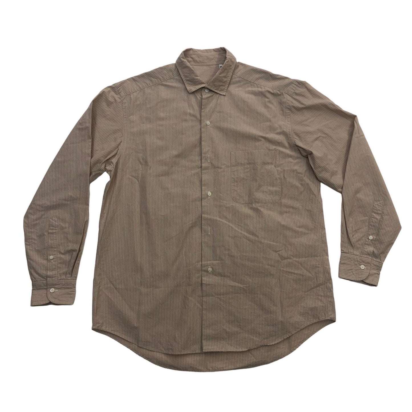KAPTAIN SUNSHINE | キャプテンサンシャイン Cotton Semi Spread Collar Shirt 長袖シャツ ピンク サイズ：38【瀬戸大橋店】