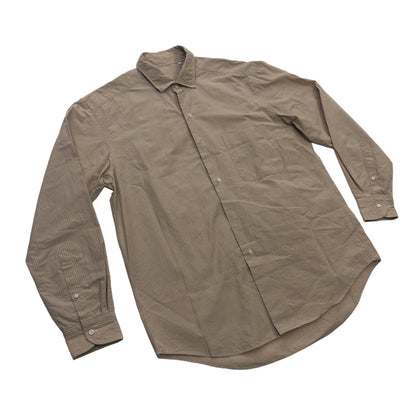 KAPTAIN SUNSHINE | キャプテンサンシャイン Cotton Semi Spread Collar Shirt 長袖シャツ ピンク サイズ：38【瀬戸大橋店】