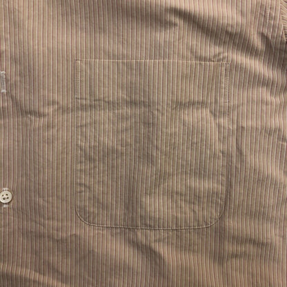 KAPTAIN SUNSHINE | キャプテンサンシャイン Cotton Semi Spread Collar Shirt 長袖シャツ ピンク サイズ：38【瀬戸大橋店】