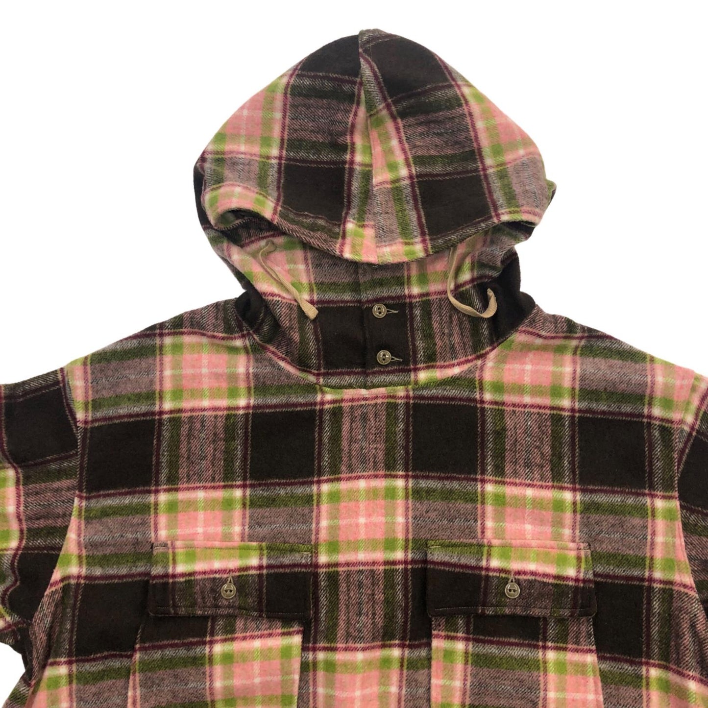 Engineered Garments | エンジニアードガーメンツ Cagoule Shirt Poly Wool Plaid 長袖シャツ【瀬戸大橋店】
