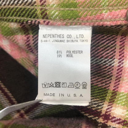Engineered Garments | エンジニアードガーメンツ Cagoule Shirt Poly Wool Plaid 長袖シャツ【瀬戸大橋店】