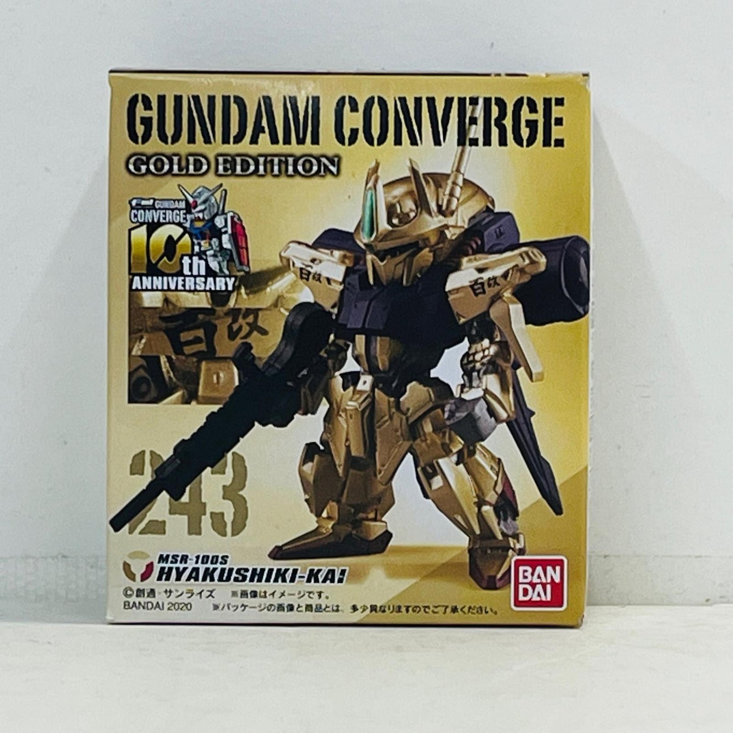 フィギュア 2.百式改「FWGUNDAMCONVERGEGOLDEDITION」 2.百式改 FW GUNDAM CONVERGE【フィギュア】【加古川物流】