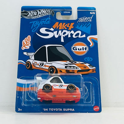 おもちゃ・玩具 1/64 94 トヨタ スープラ 「Hot Wheels テーマオートモーティブ ノッポ・ガルフレーシング」 [JCB65] 94 トヨタ スープラ 1/64スケール【加古川物流】
