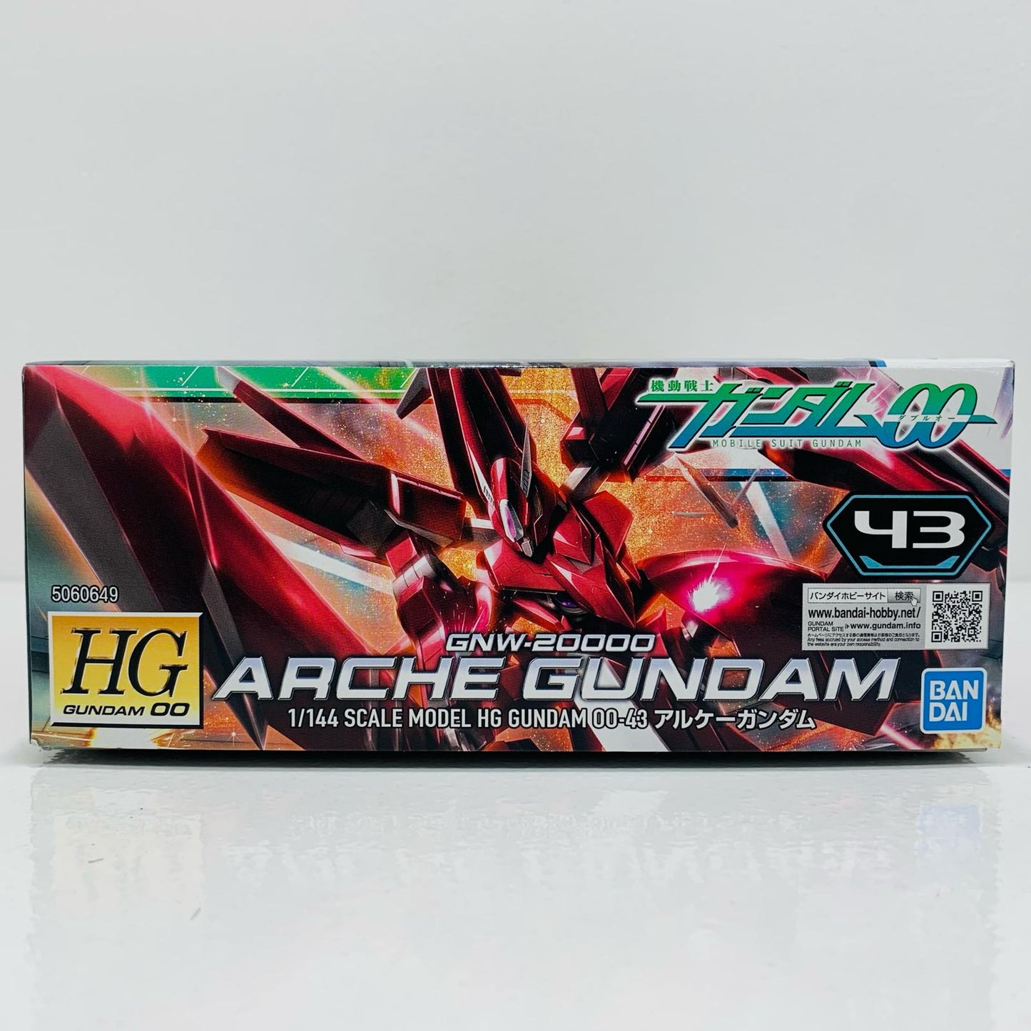 プラモデル 1/144HGGNW-20000アルケーガンダム「機動戦士ガンダム00(ダブルオー)」[5060649] GNW-20000アルケーガンダム HG 5060649【加古川物流】