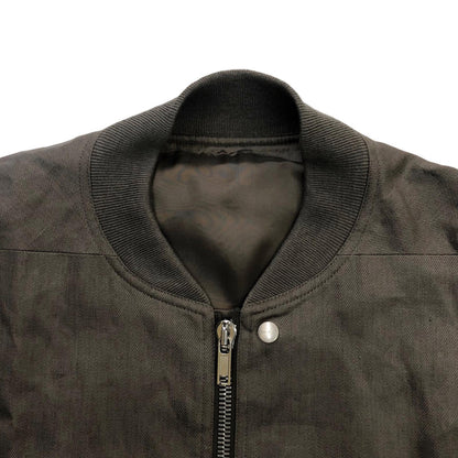 Rick Owens | リックオウエンス JUMBO FLIGHT ブルゾン グレー サイズ：50【瀬戸大橋店】