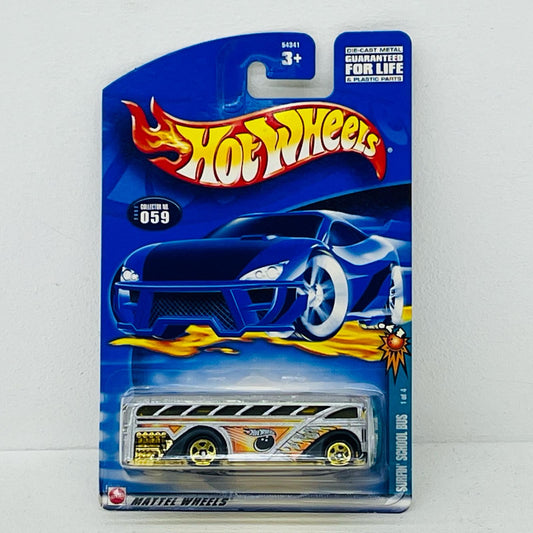 フィギュア Hot Wheels 2001 No.59 SURFIN' SCHOOL BUS ホットウィール サーフィンスクールバス 2001 No.59 SURFIN' SCHOOL BUS【フィギュア】【加古川物流】