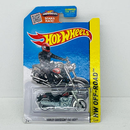 フィギュア HARLEY-DAVIDSON FAT BOY(ブラック) 「Hot Wheels HW OFF-ROAD」 [CFK37-09B0J] HARLEY-DAVIDSON FAT BOY(ブラック) Hot Wheels HW OFF-ROAD【フィギュア】【加古川物流】