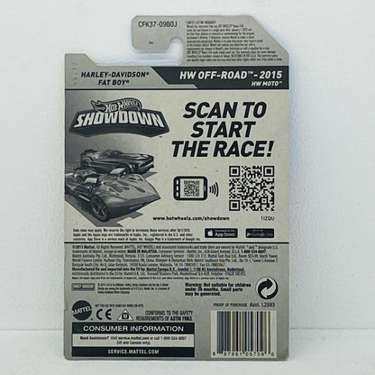 フィギュア HARLEY-DAVIDSON FAT BOY(ブラック) 「Hot Wheels HW OFF-ROAD」 [CFK37-09B0J] HARLEY-DAVIDSON FAT BOY(ブラック) Hot Wheels HW OFF-ROAD【フィギュア】【加古川物流】