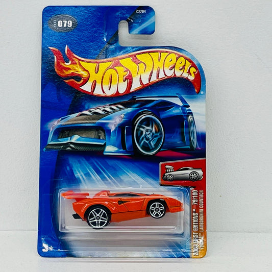 フィギュア Hot Wheels 2004 First Editions Tooned Lamborghini Countach C2704 Tooned Lamborghini Countach 2004 First Editions【フィギュア】【加古川物流】