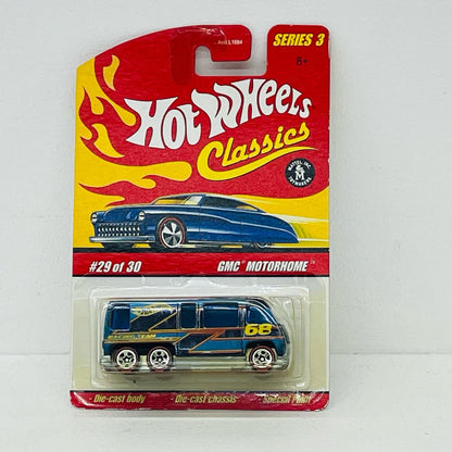おもちゃ・玩具 1/64 GMC MOTORHOME(ブルー×ブラック×イエロー) 「Hot Wheels Classics Series 3」 [L0757] GMC MOTORHOME(ブルー×ブラック×イエロー) 1/64スケール【加古川物流】
