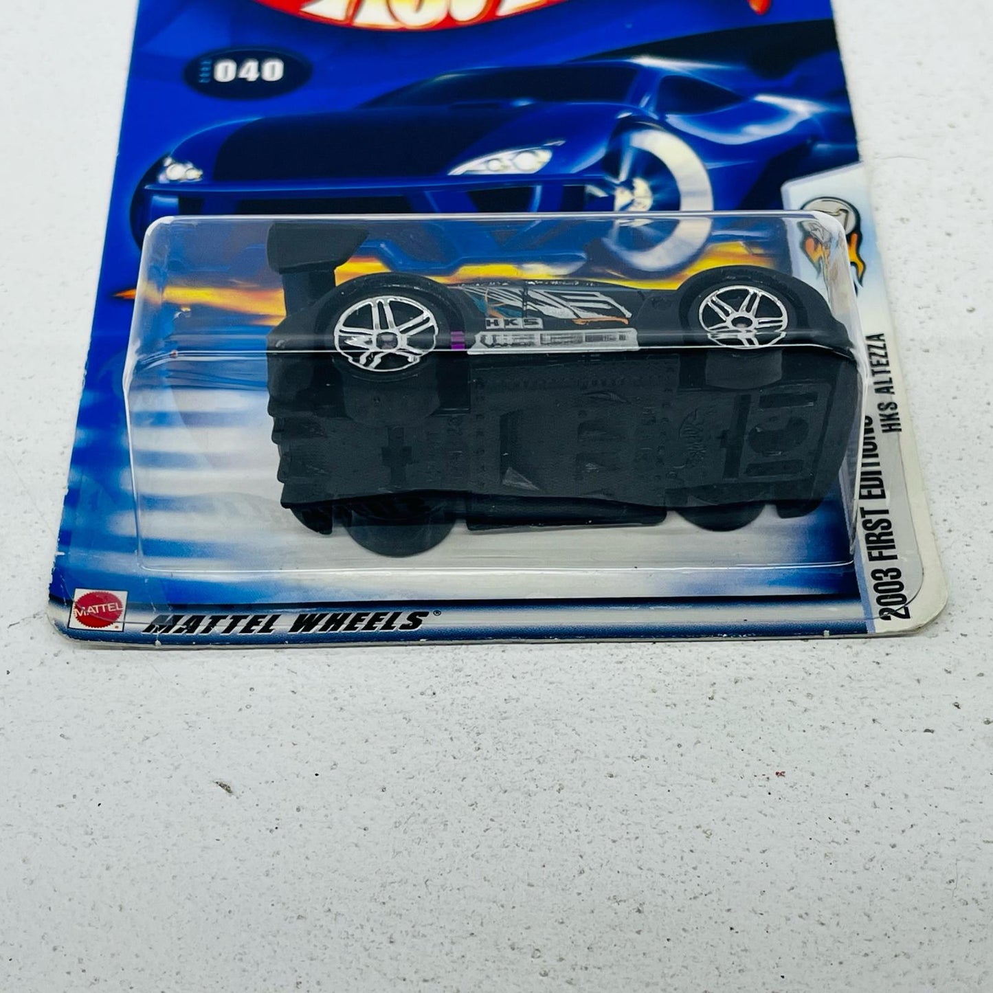 おもちゃ・玩具 1/64 HKS ALTEAZZA(ブラック×ブルー) 「Hot Wheels 2003 FIRST EDITIONS」 [56374] HKS ALTEAZZA(ブラック×ブルー) 1/64スケール 56374【加古川物流】