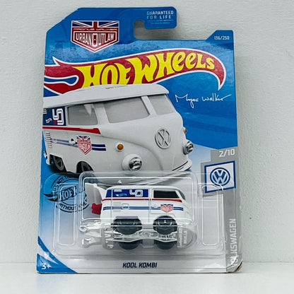 おもちゃ・玩具 1/64 KOOL KOMBI(ホワイト×ブルー×レッド) 「Hot Wheels VOLKSWAGEN」 [FYF74] KOOL KOMBI(ホワイト×ブルー×レッド) 1/64スケール【加古川物流】