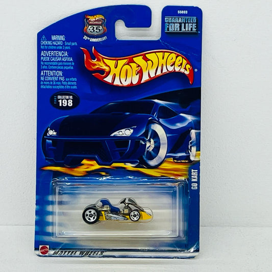 おもちゃ・玩具 1/64 Go Kart(イエロー×ブルー) 「Hot Wheels STARS」 [55083] Go Kart(イエロー×ブルー) 1/64スケール 55083【加古川物流】